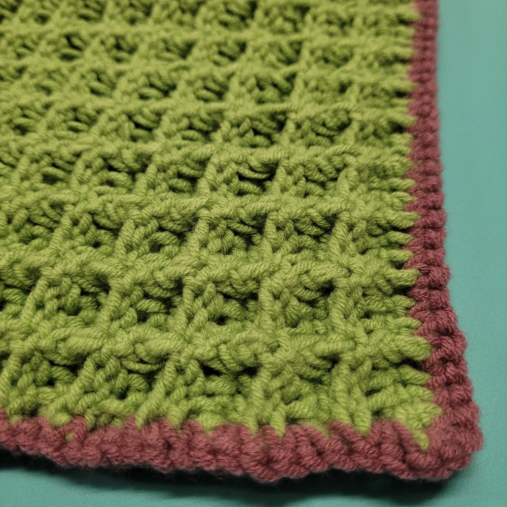 New Handmade Crocheted Cloth or Hot Pad
